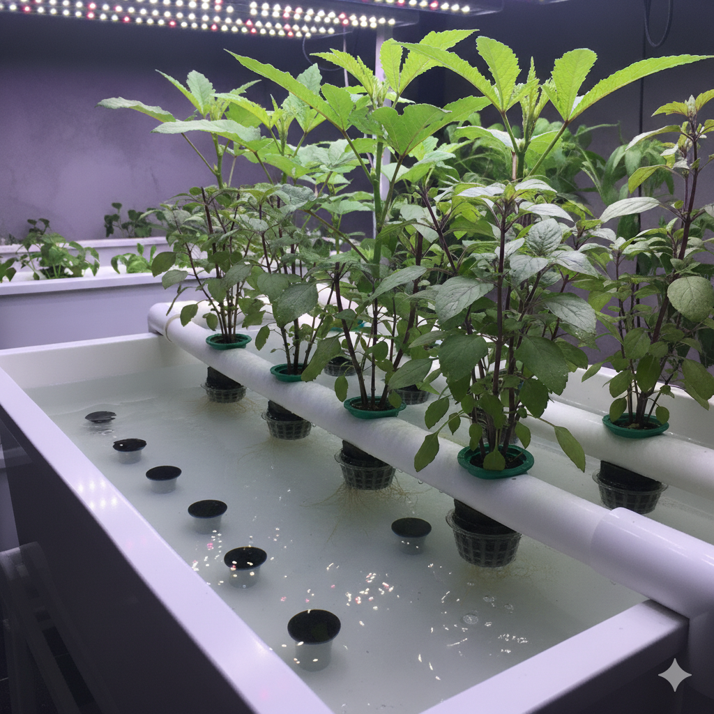 Choy Sum (Sawi Bunga) - Hydroponic Plant