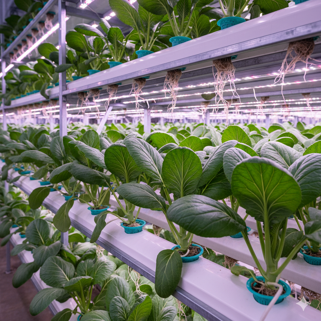 Kailan (Chinese Kale) - Hydroponic Plant
