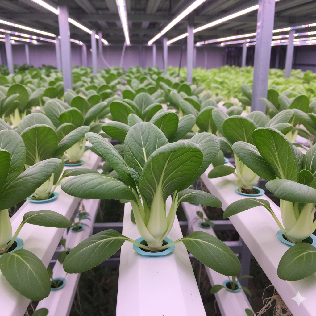 Pak Choy (Sawi) - Hydroponic Plant